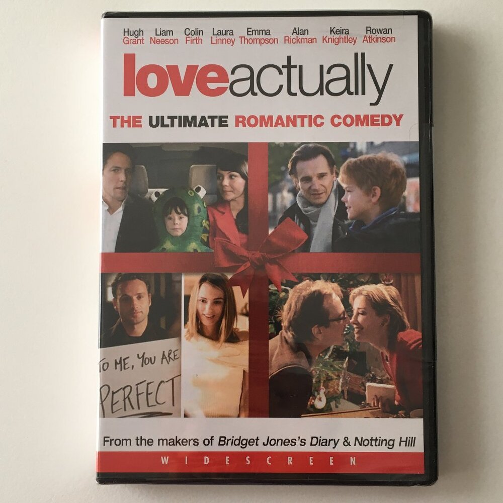 Love Actually DVD New Sealed Hugh Grant Liam Neeson Colin Firth Emma Thompson